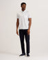 TORTILA-Tops-SS Polo with Birdseye Stripe Collar Detail- Ted Baker Romania